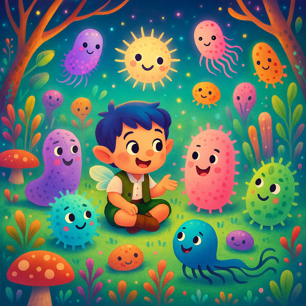 [小さい人間と微生物シリーズ] 微生物さんが好きなもの